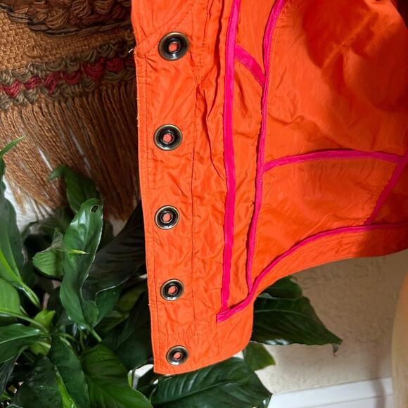 Vintage 80s Renfrew Bright Orange Puff Collar Jacket – Size 8, Made in USA - Picture 16 of 16